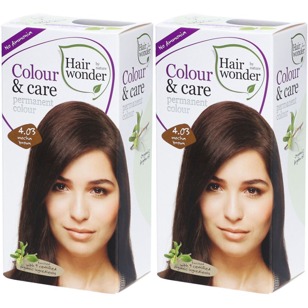 HENNA Hairwonder Colour & Care 403 Mocha Brown