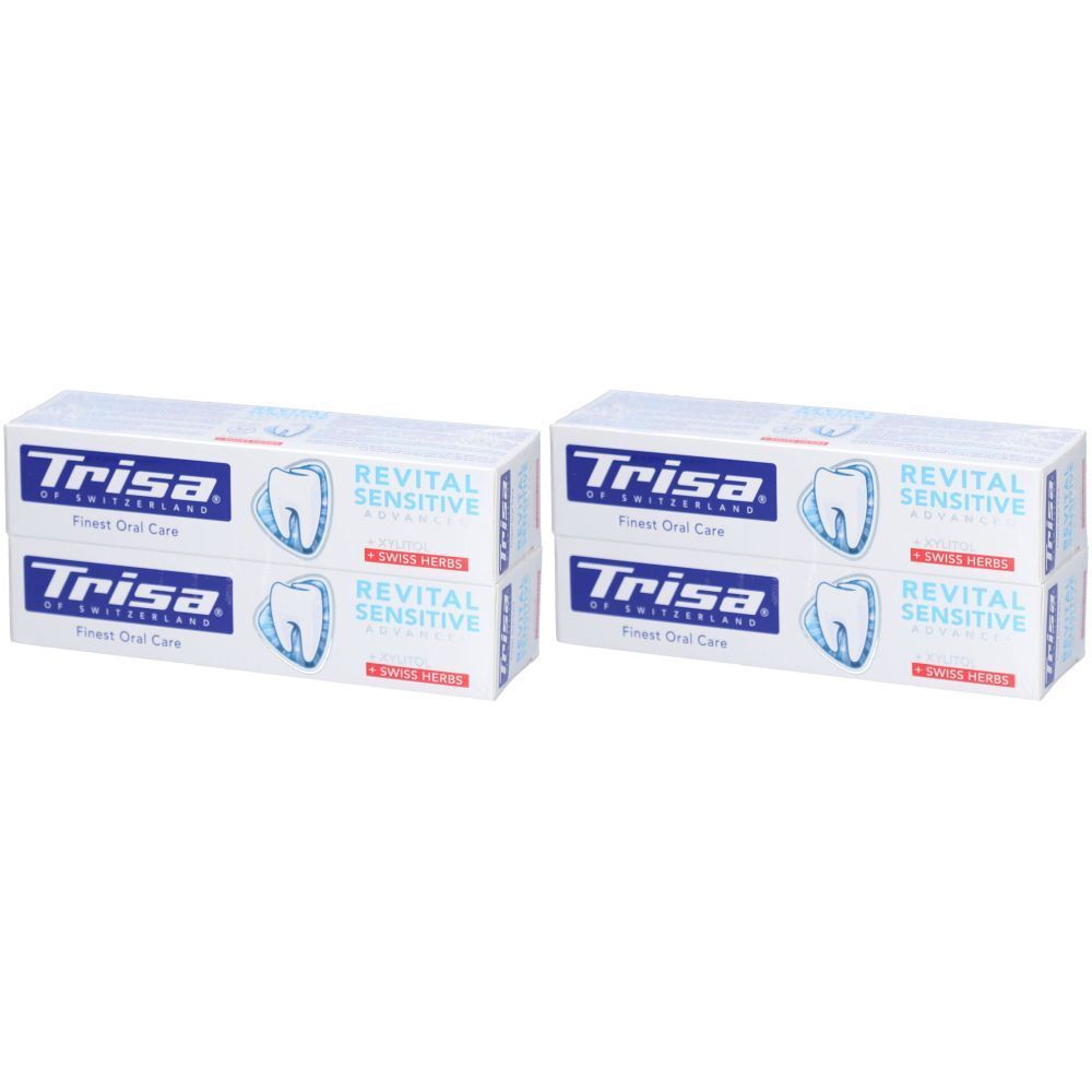 Trisa Dentifrice Revital Sensitive Duo