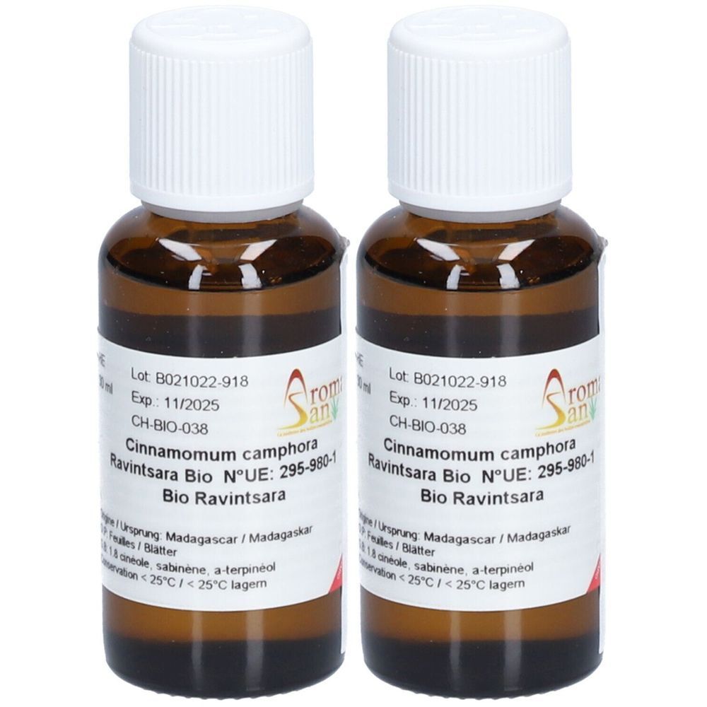 AROMASAN Huile Essentielle de Ravintsara Bio