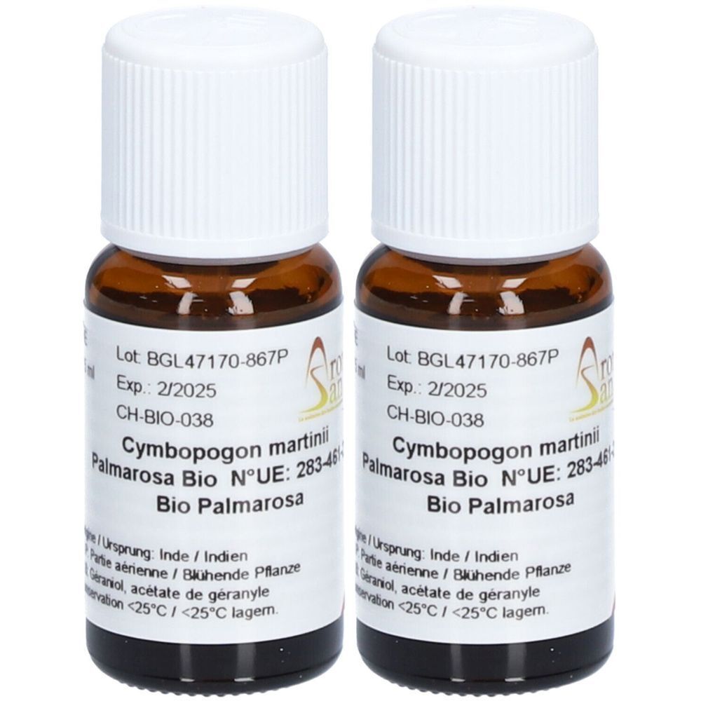 AROMASAN Organische Palmarosa Essentiële Olie