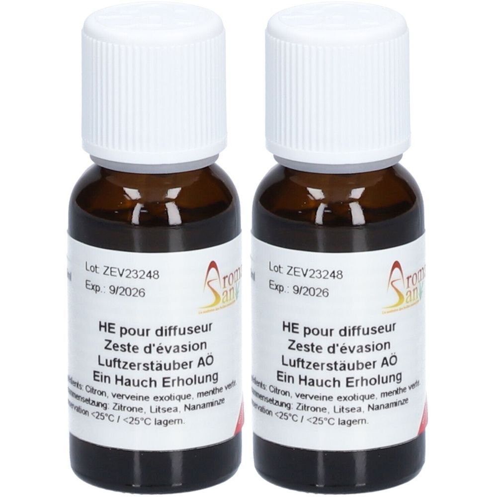 AROMASAN Oliën voor verstuivers Zeste d'Evasion