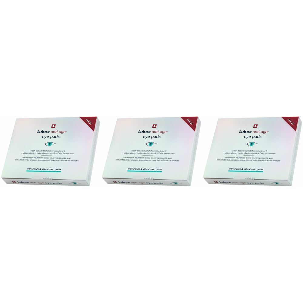 Lubex anti-age® eye pads