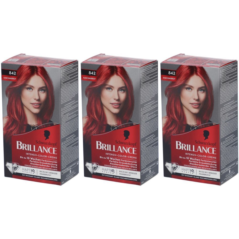 SCHWARZKOPF Brillance Haarverf 848 Kasjmierrood