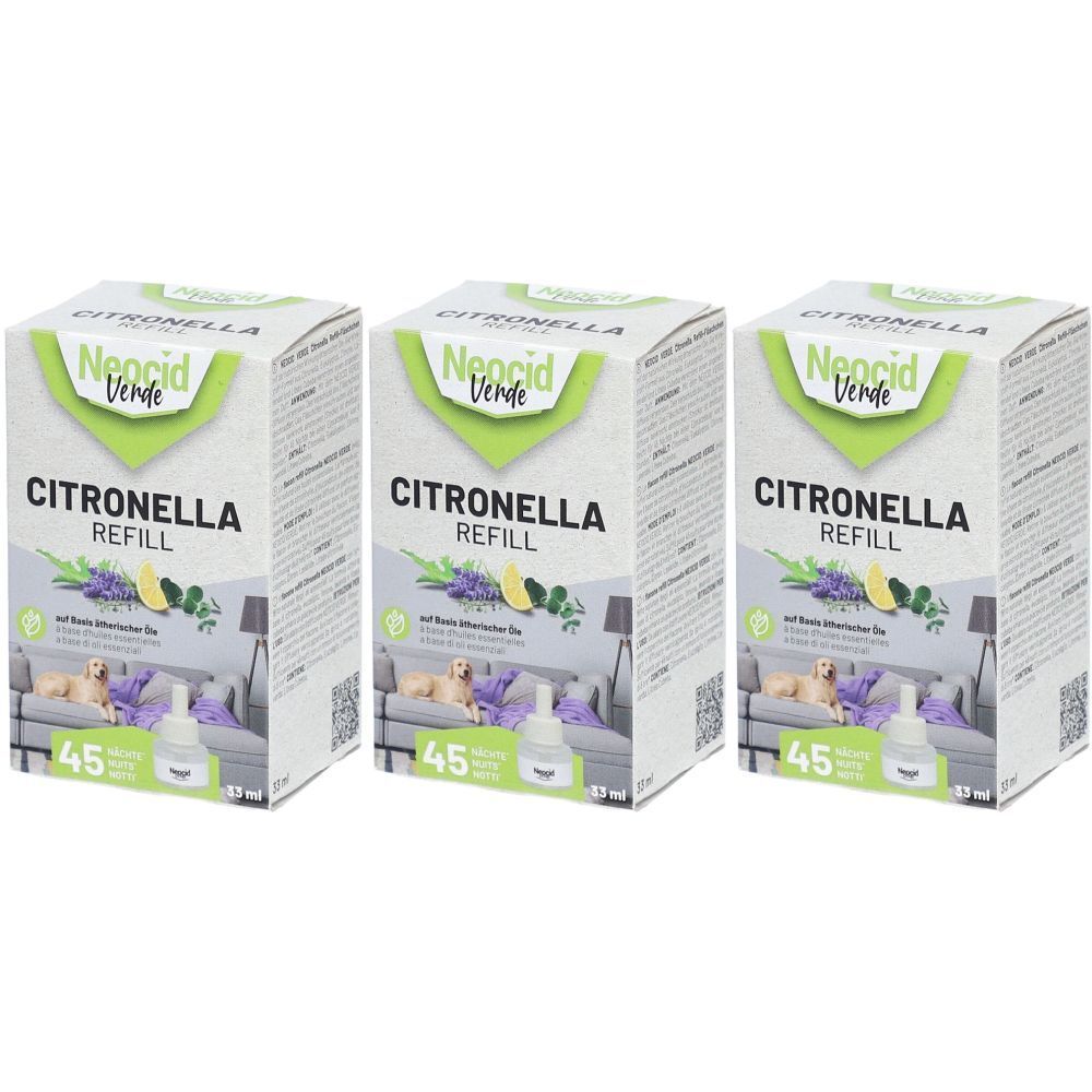 Neocid Verde Citronella Navulflesje