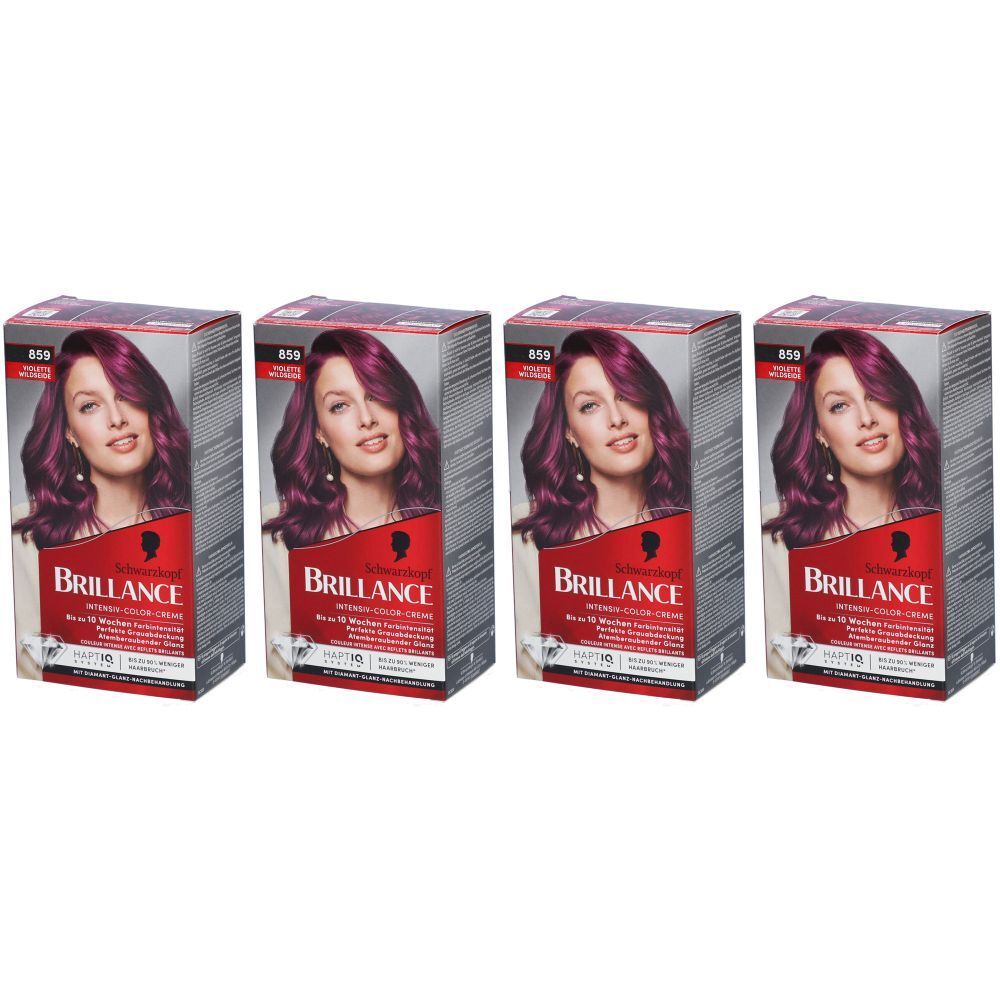 SCHWARZKOPF Brillance Haarverf 859 Zijdeachtige Paars