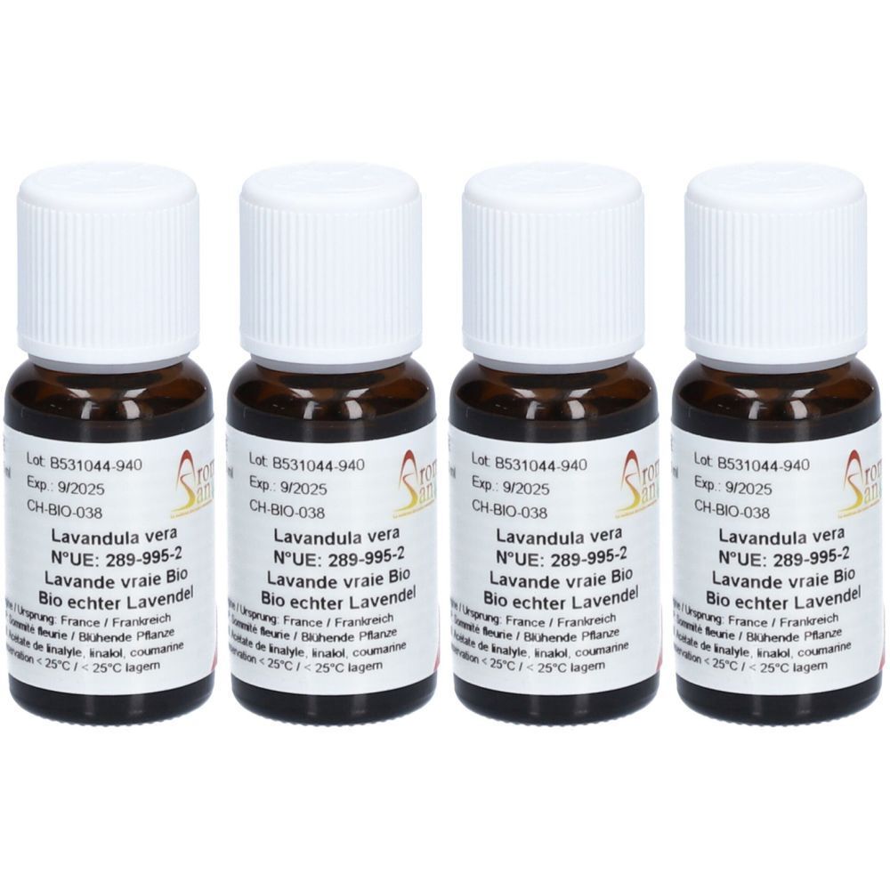 AROMASAN etherische olie van biologische lavendel
