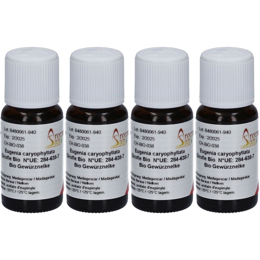 Huile essentielle de clou de girofle AROMASAN