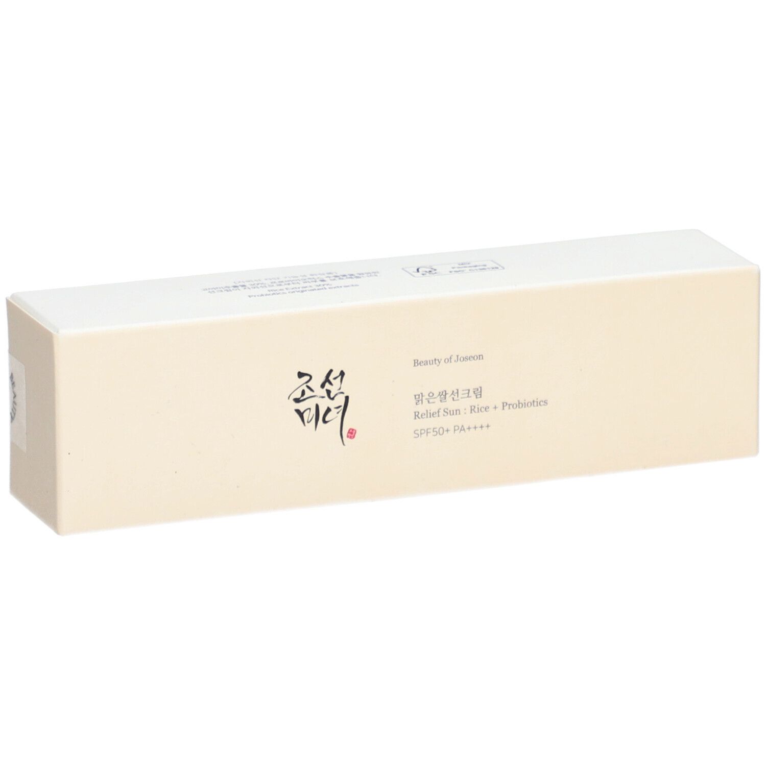 Beauty of Joseon Relief Sun : Rice + Probiotics, Lichtgewicht zonnebrandcrème met SPF 50