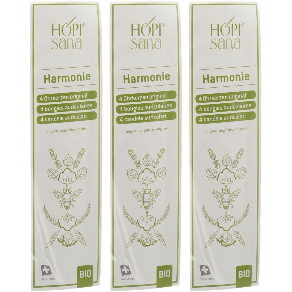 HOPI® Sana Harmonie Groene Biologische Oorkaarsen