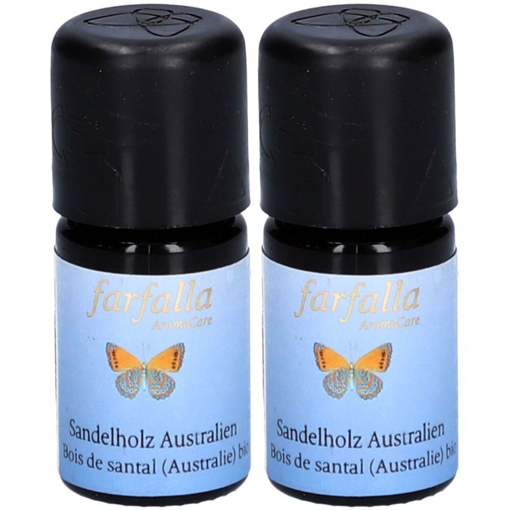 FARFALLA AromaCare Essentiële olie van Australisch sandelhout Biologisch