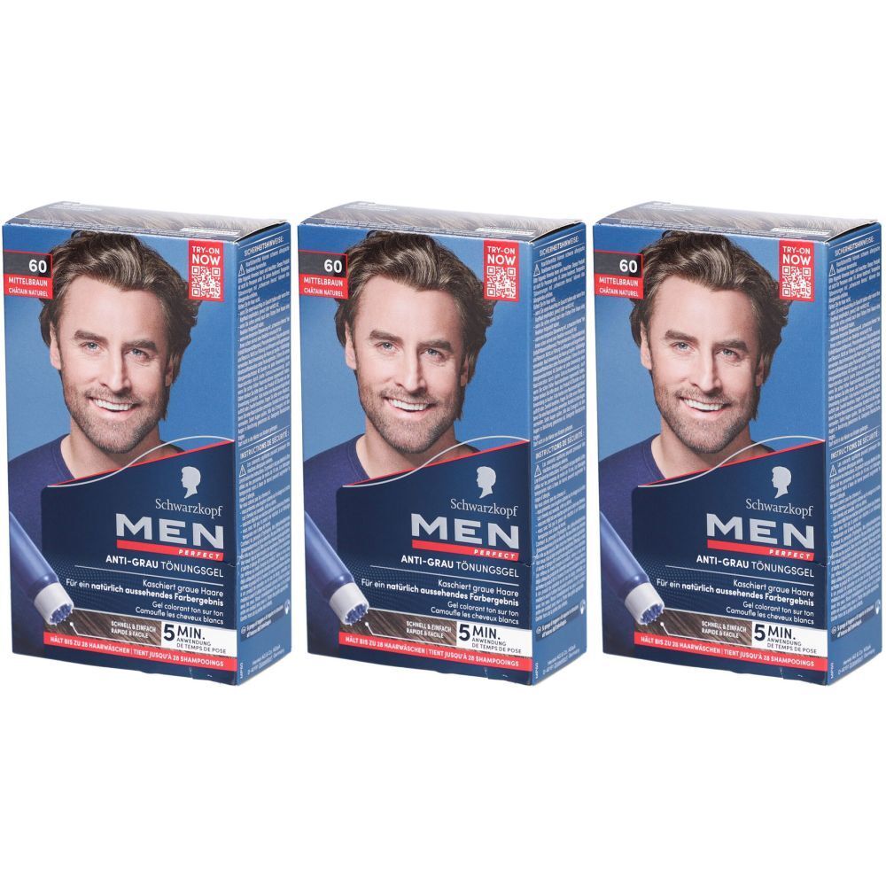 SCHWARZKOPF Men Perfect 60 Kastanje natuur