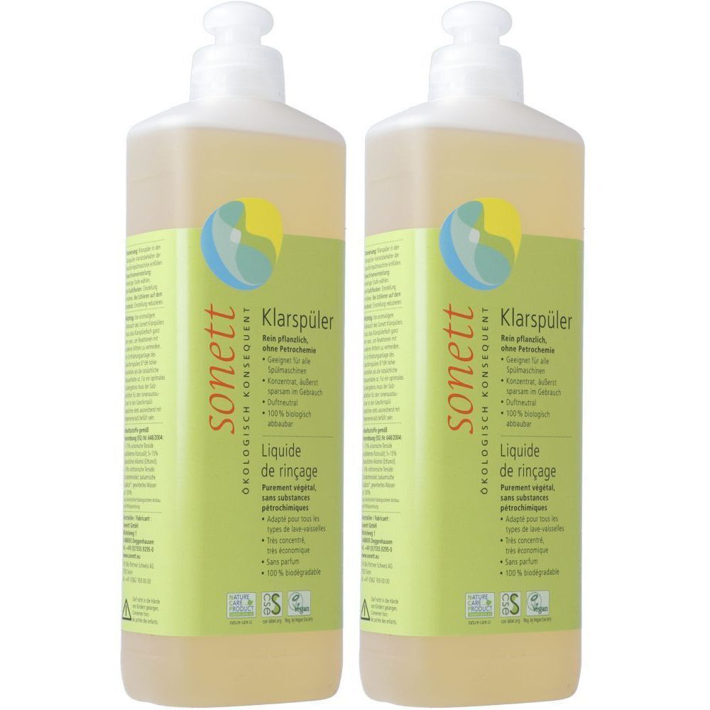 SONETT Liquide de rinçage écologique sans parfum