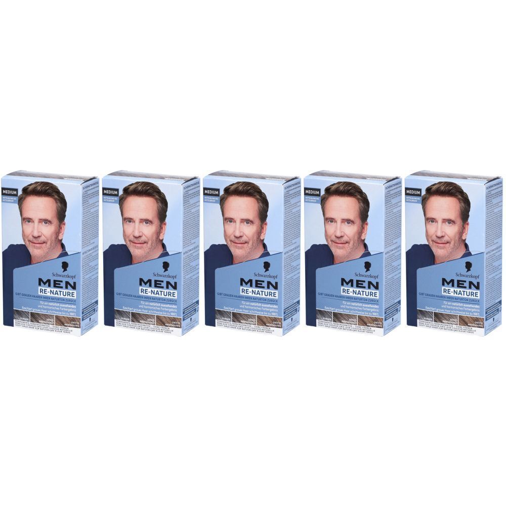 Schwarzkopf Re-Nature coloration homme medium