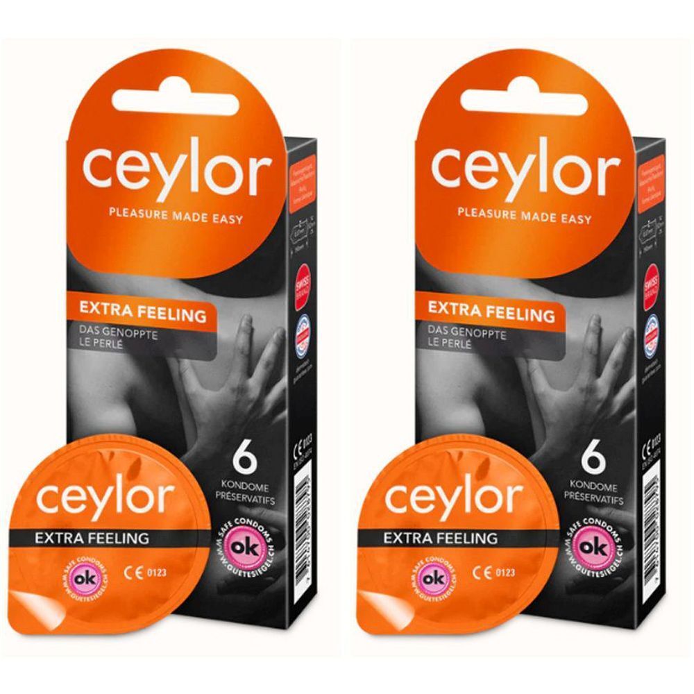 CEYLOR Extra Feeling Präservativ 6 Stk x2