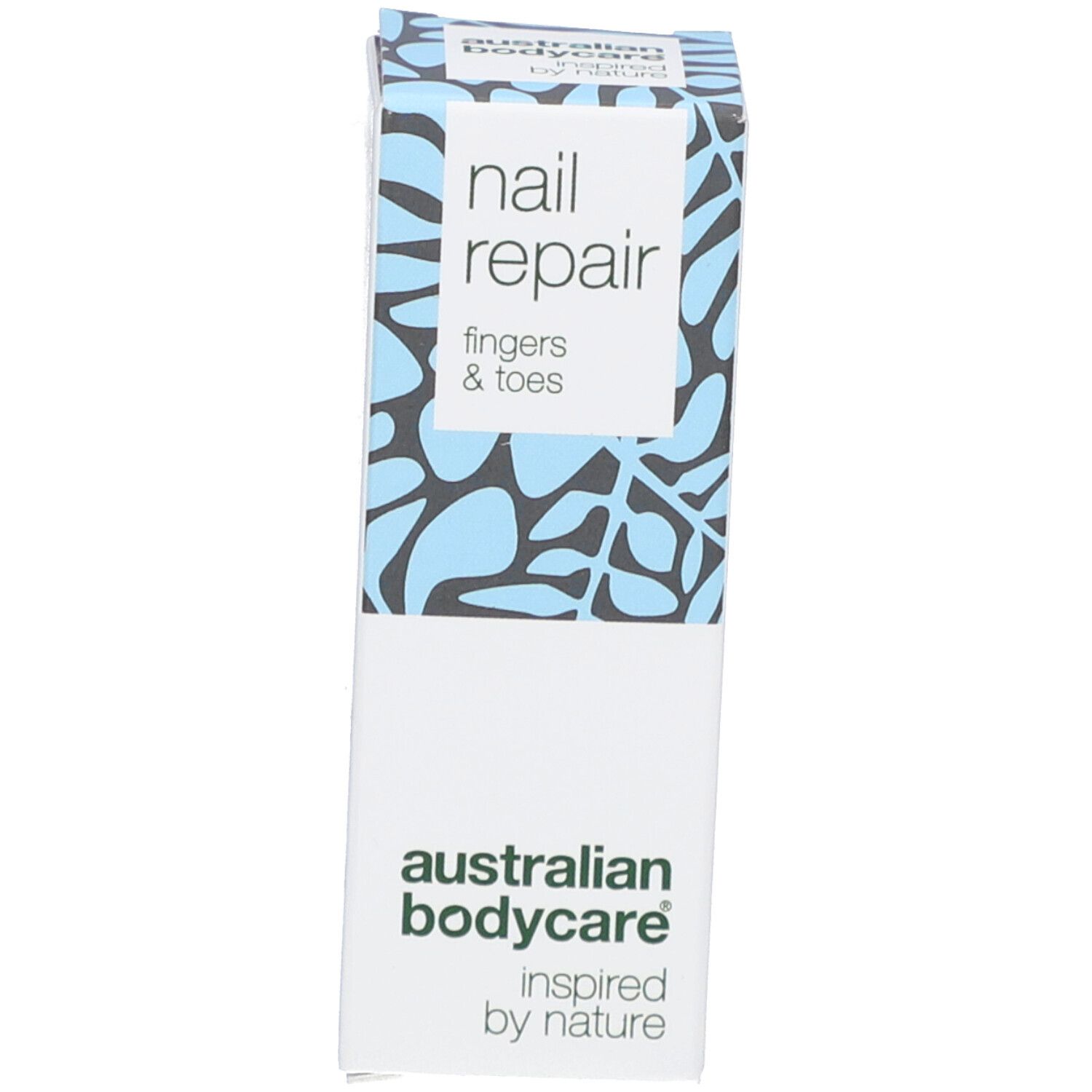 Boîte avec texte : nail repair, fingers & toes, australian bodycare.