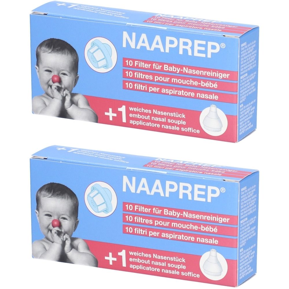 Naaprep® Filtre de rechange pour mouche-bébé
