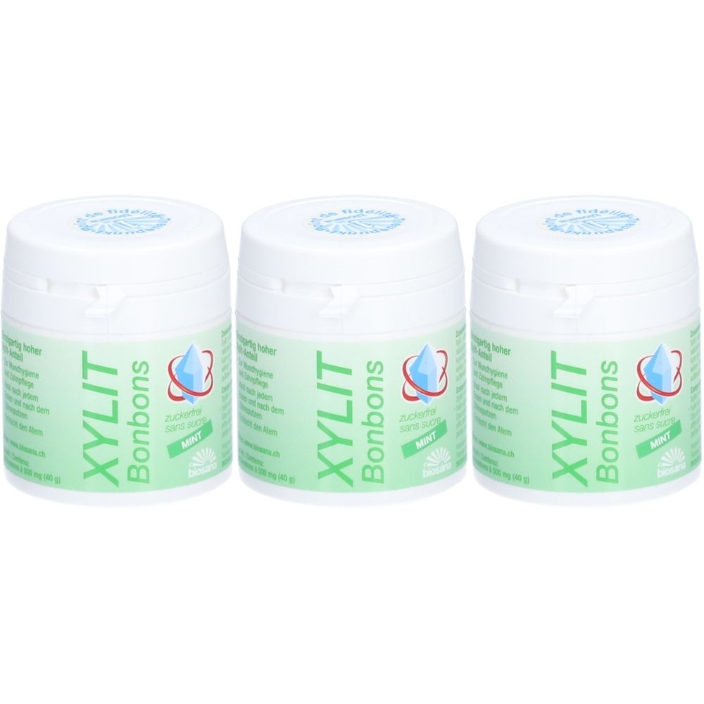 Biosana Xylit bonbons Menthe