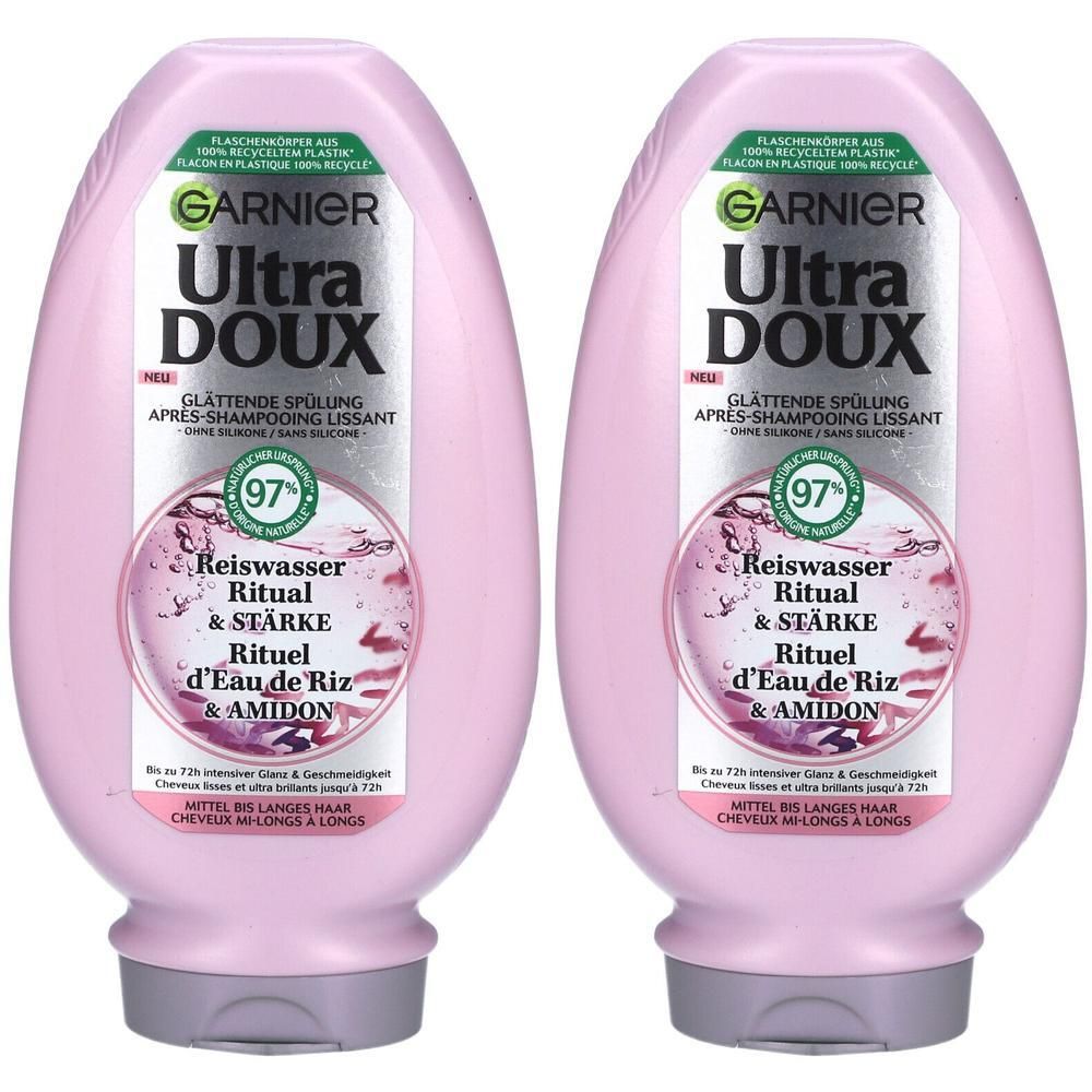 GARNIER Ultra Doux Gladmakende Conditioner met Rijstwater &amp; Zetmeel