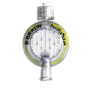 B. Braun Perifix Luer-Lock filter, 0,2 µm.