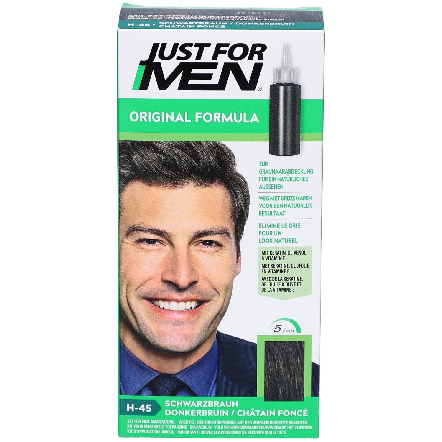 Just For Men Shampooing Colorant Châtain Foncé