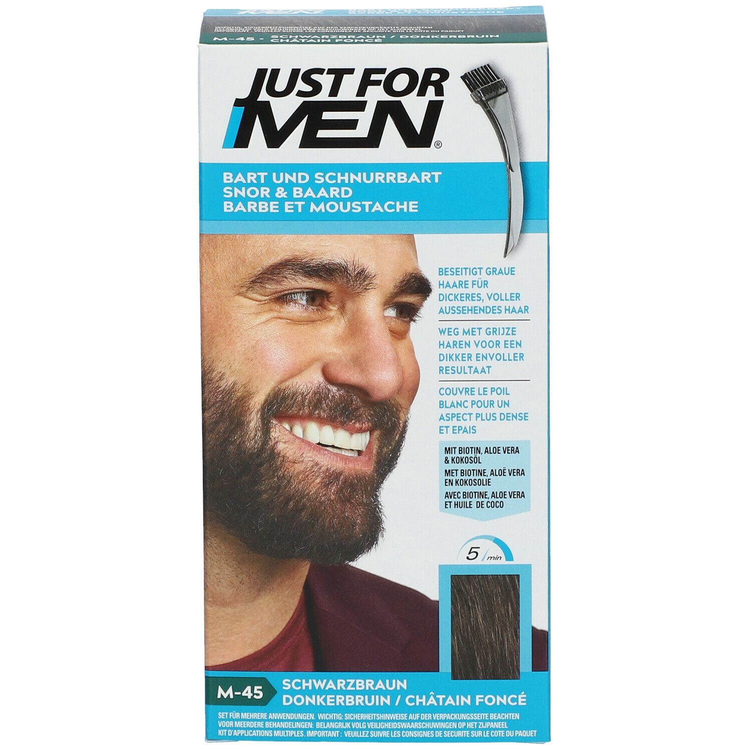 Just For Men Kleurgel Snor & Baard Donkerbruin