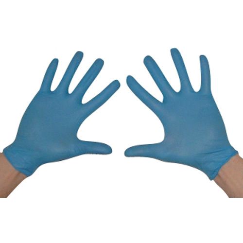 Boîte de 100 gants d'examen sans latex, taille XL.