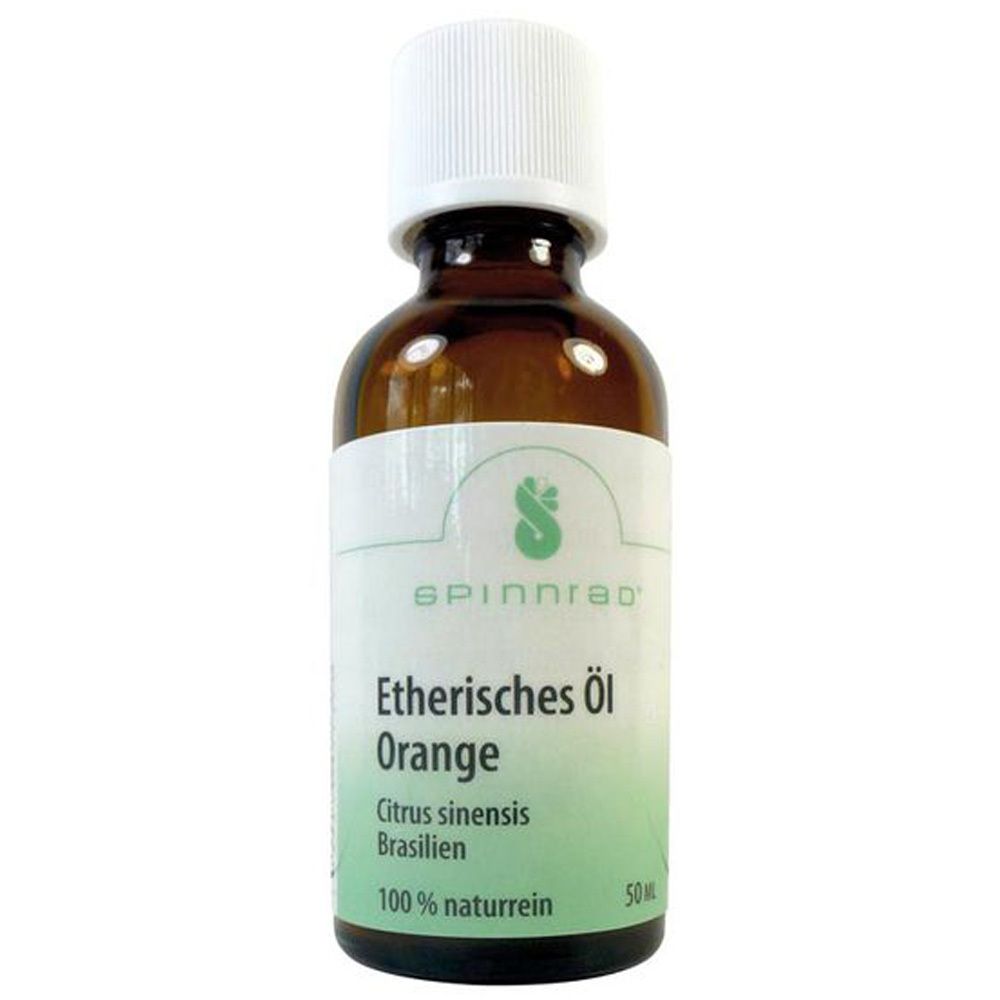 Bruine glazen fles met witte dop. Etiket met productnaam en ingrediënten. "100% naturrein".