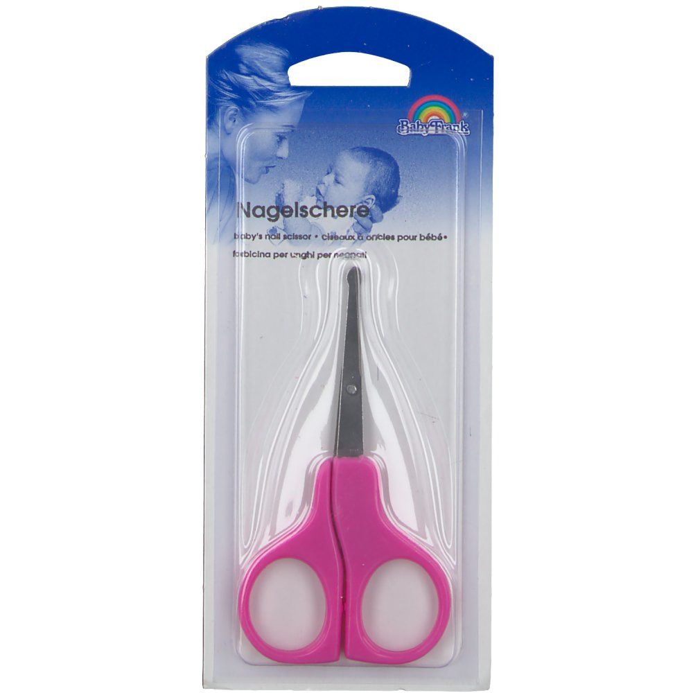 Emballage d'un thermomètre de bain bleu pour bébé en forme de poisson.