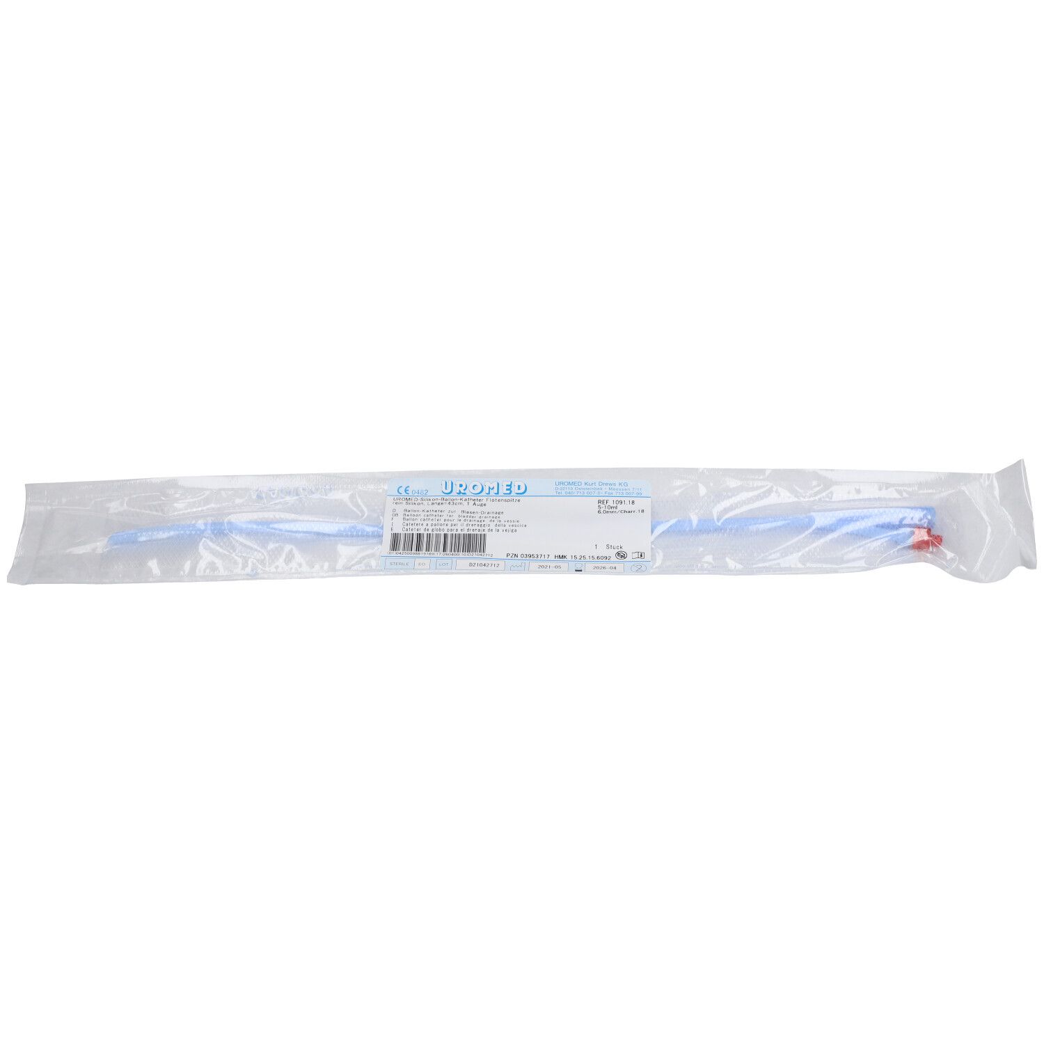 Boîte de 100 lames de bistouri stériles n° 11 en acier inoxydable.