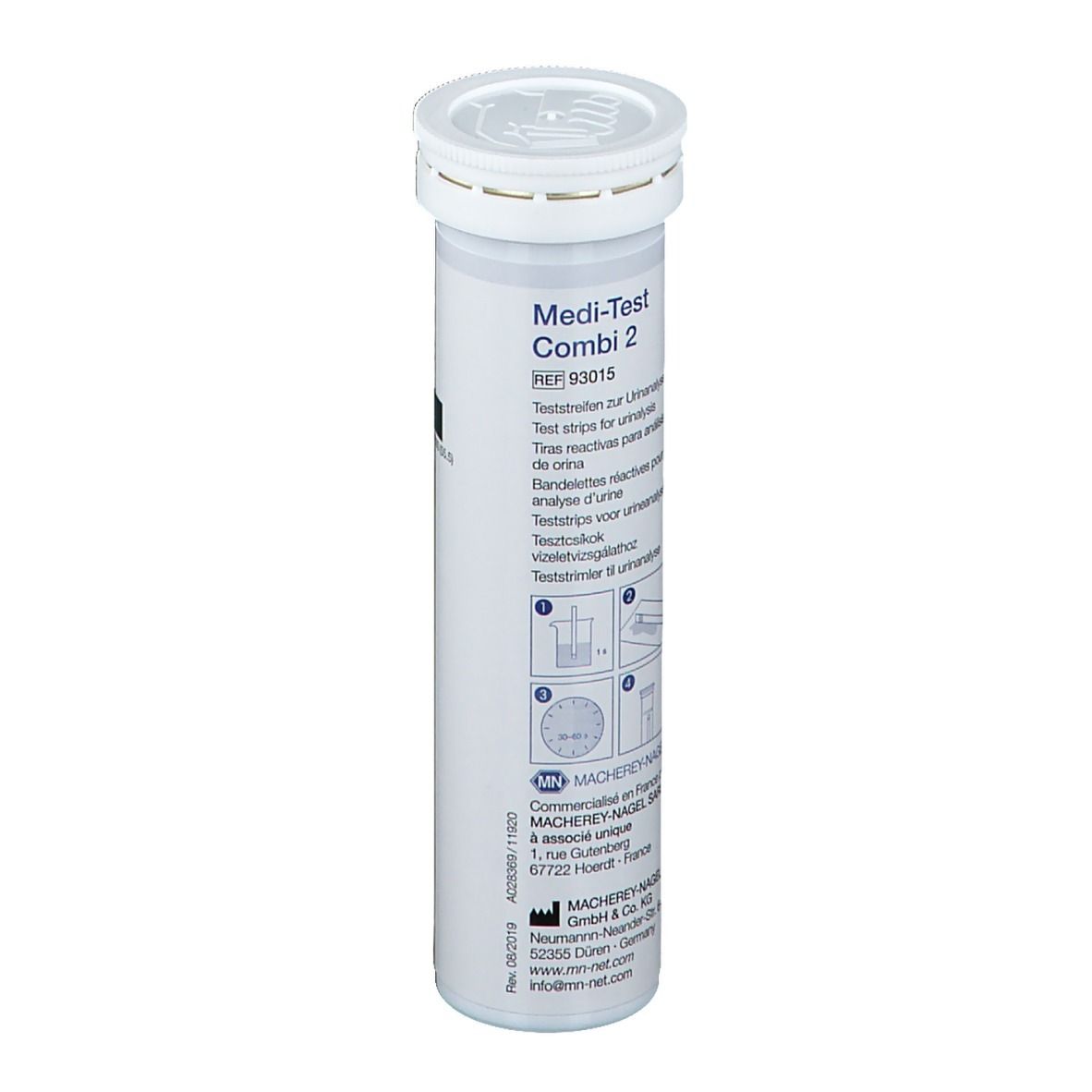 Verpakking met 6 Ohropax Silicon oordopjes ter bescherming tegen geluid en water.