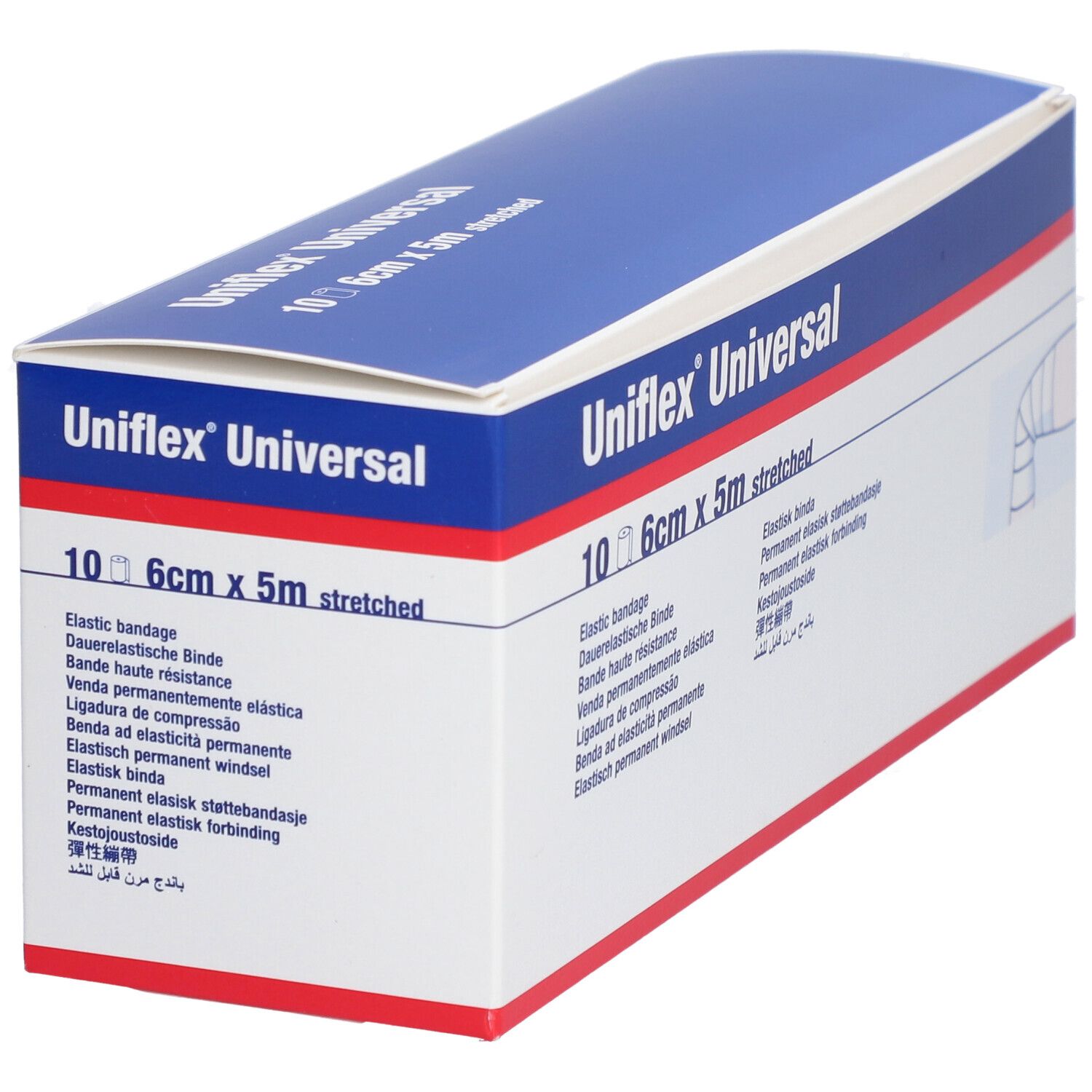 Uniflex® Universal blanc 5 m x 6 cm
