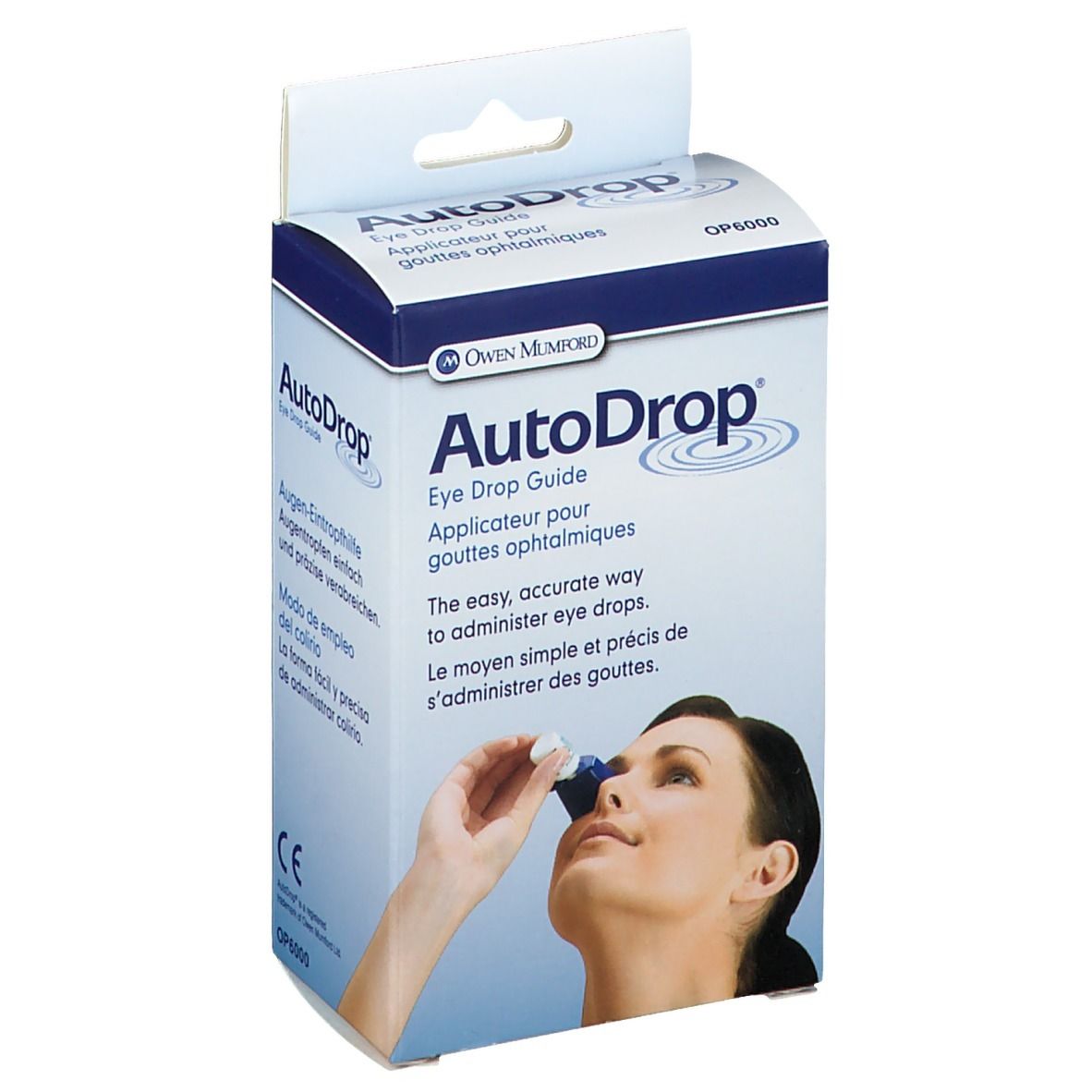 AutoDrop applicator voor oogdruppels