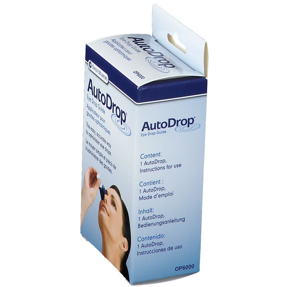 AutoDrop applicator voor oogdruppels