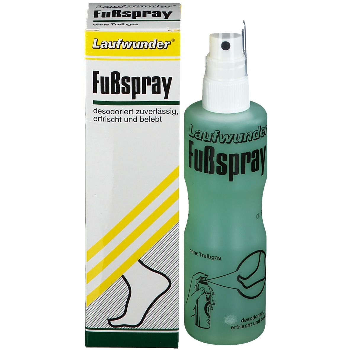 Laufwunder Spray pour les Pieds sans Gaz
