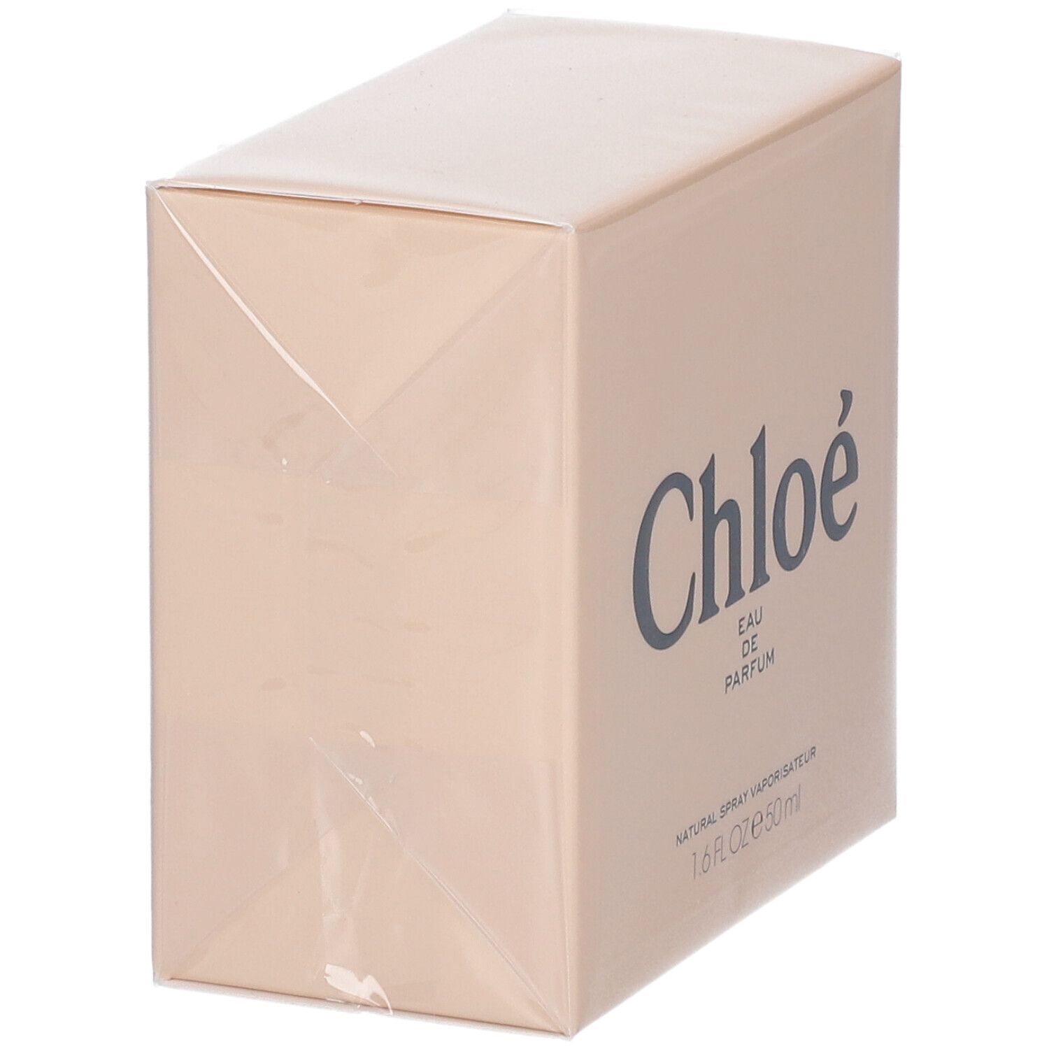 Chloé Eau de Parfum in een lichtbeige doos, 50ml.