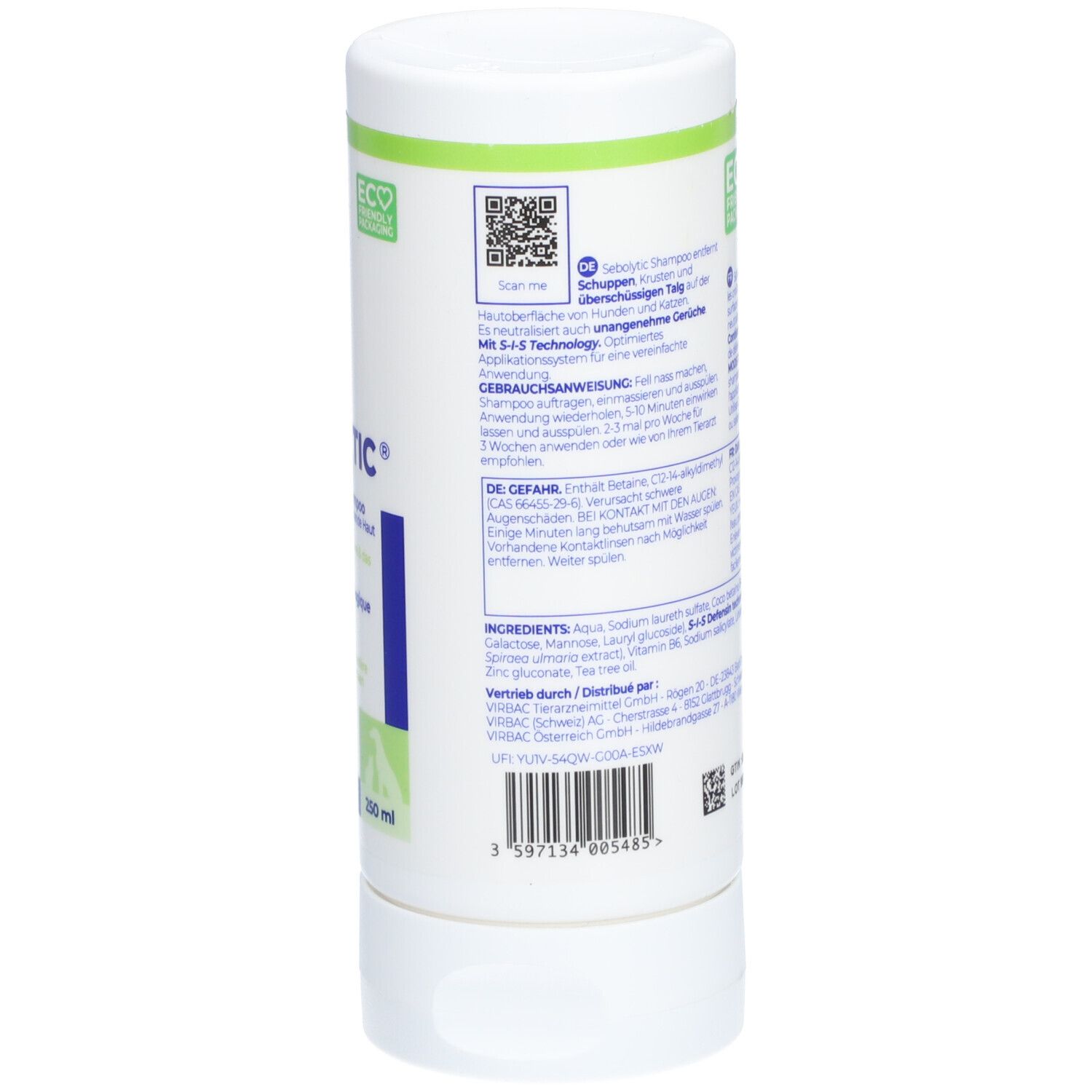 Feliway Classic sprayen op gemarkeerde zones, werkt 4-5 uur.