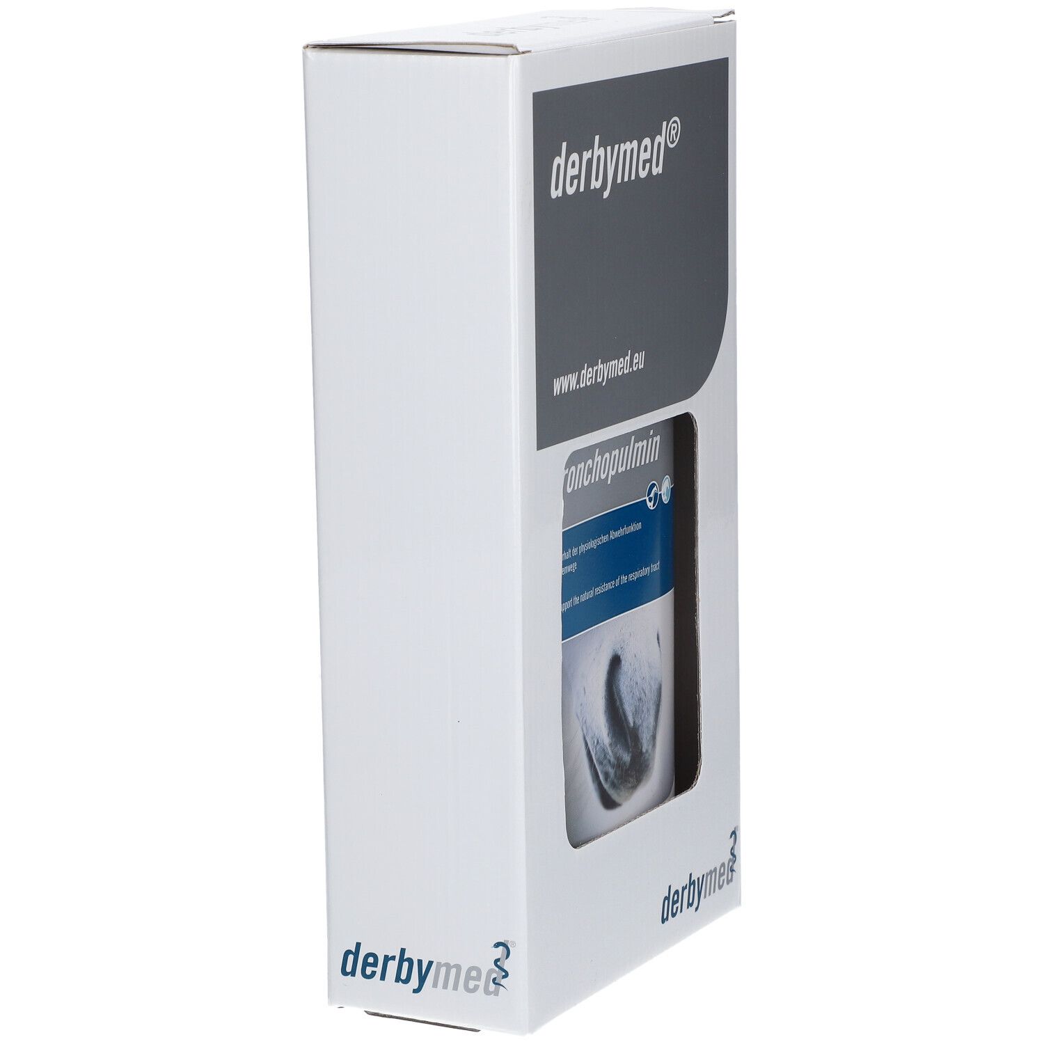 Verpakking voor Derbymed Bronchopulmin, 1000 ml.