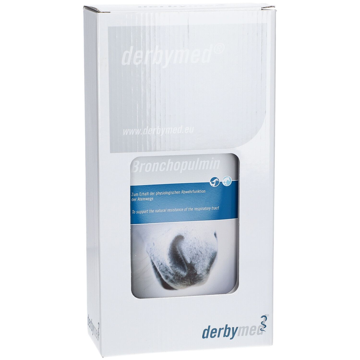 Verpakking voor Derbymed Bronchopulmin, 1000 ml.