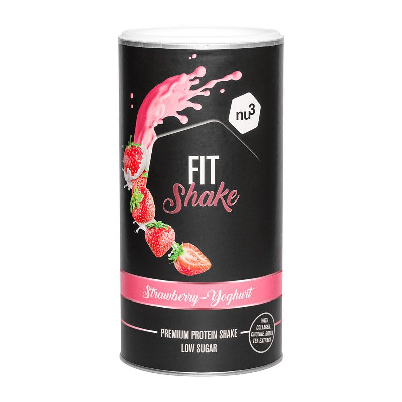 nu3 Fit Shake Fraise - Yaourt