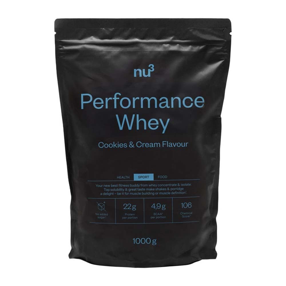 nu3 Performance Whey Cookies en Cream