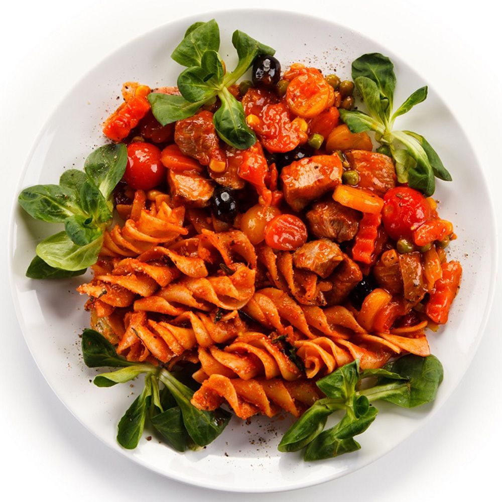 nu3 Rode Linzenpasta