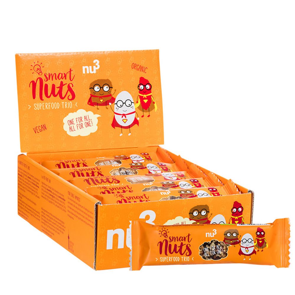 nu3 Smart Nuts Trio de Superfoods Bio