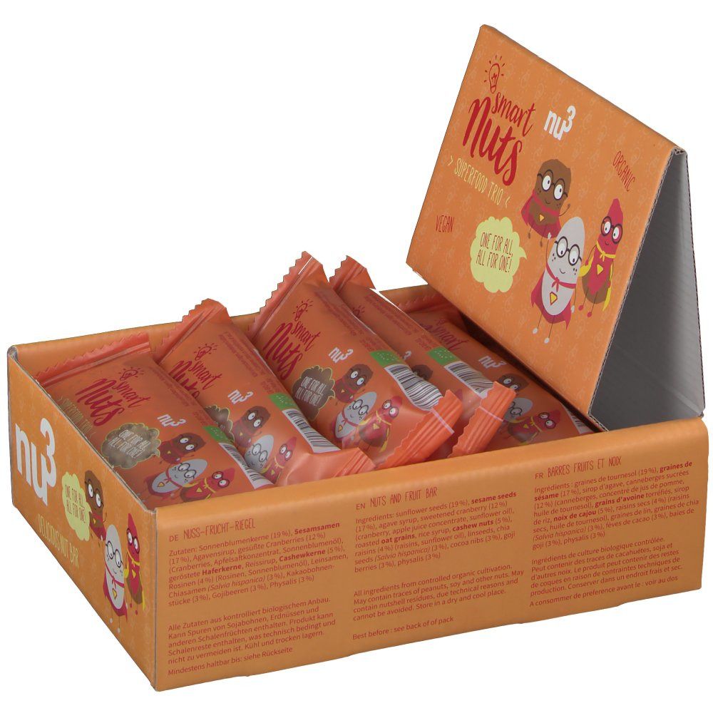 nu3 Smart Nuts Trio de Superfoods Bio