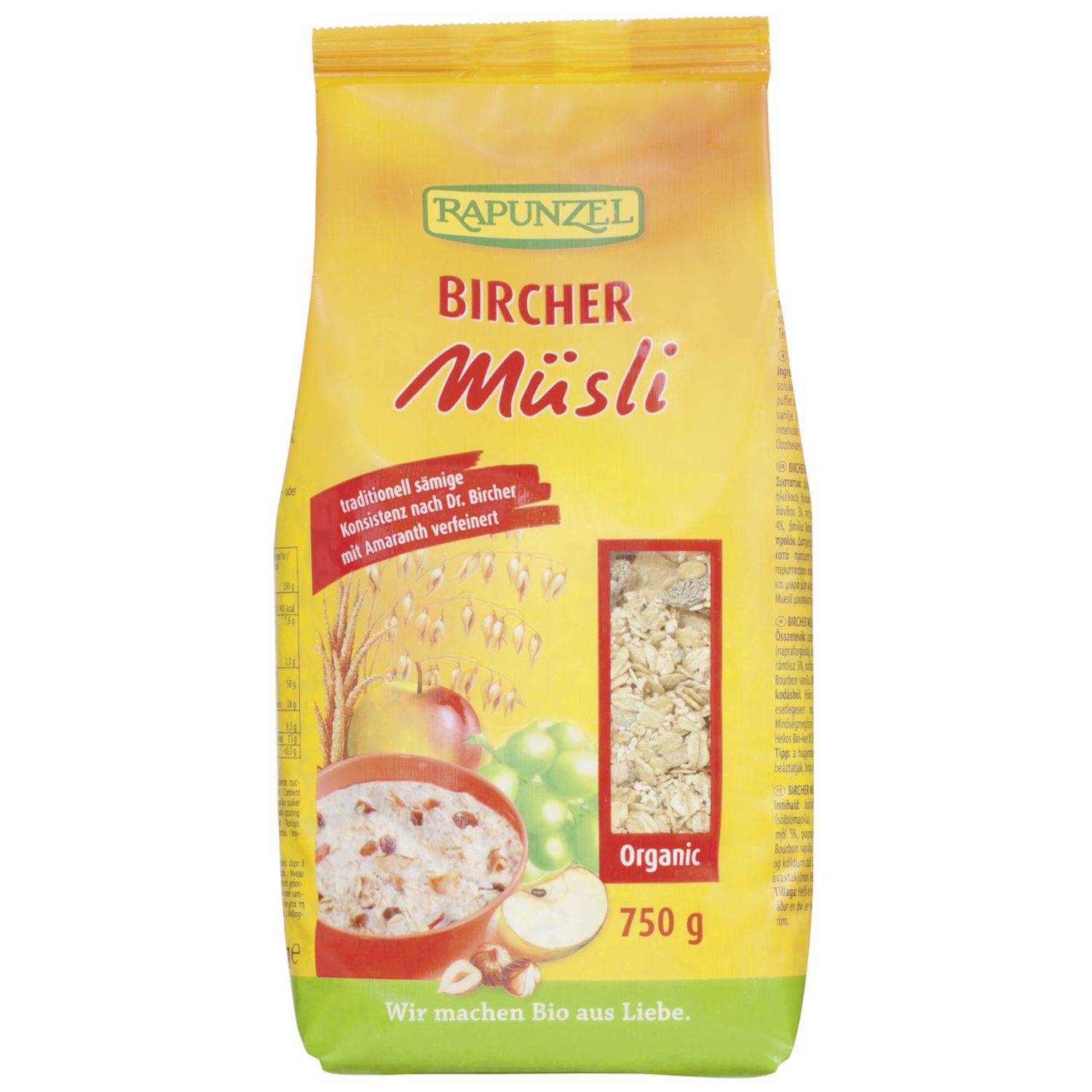 RAPUNZEL Bio Bircher Muesli