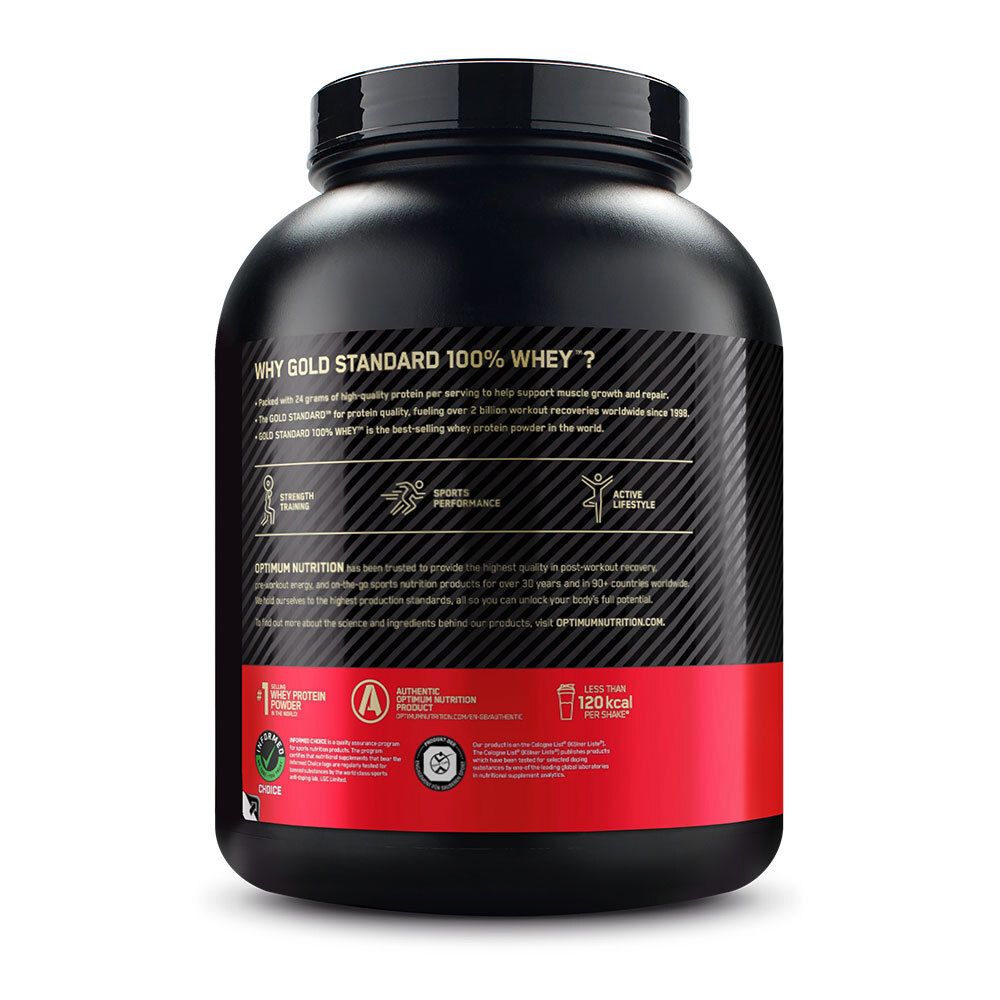 Optimum Nutrition 100 % Whey Gold Standard, Vanilla Ice Cream, Poudre