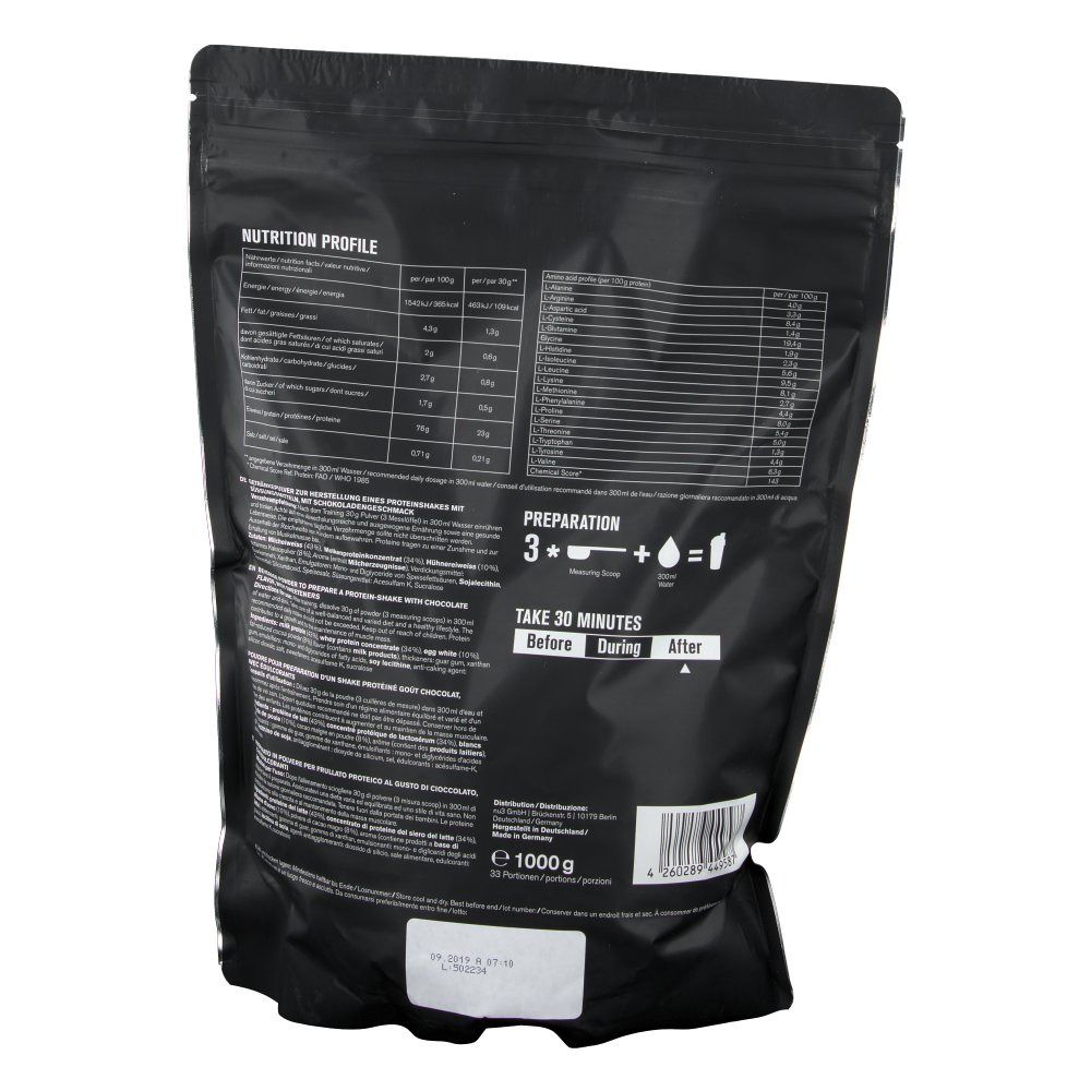 nu3 Protein Complex Chocolat