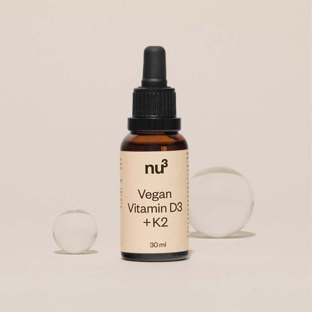 nu3 Vitamine D3 + K2 végane