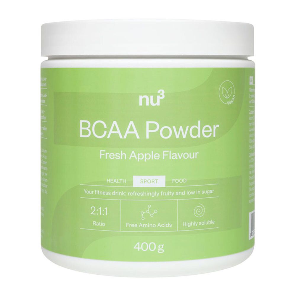 nu3 BCAA Powder Fresh Apple