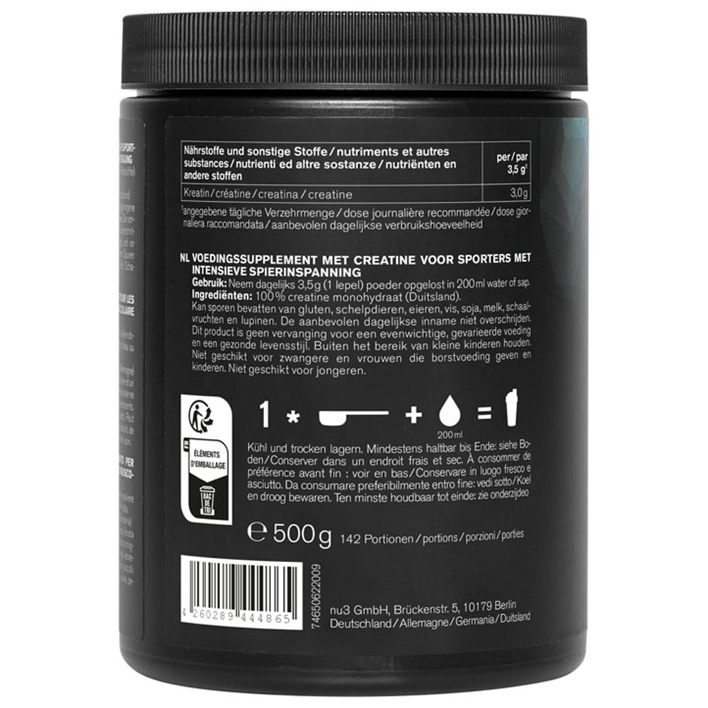 nu3 Creatine Powder