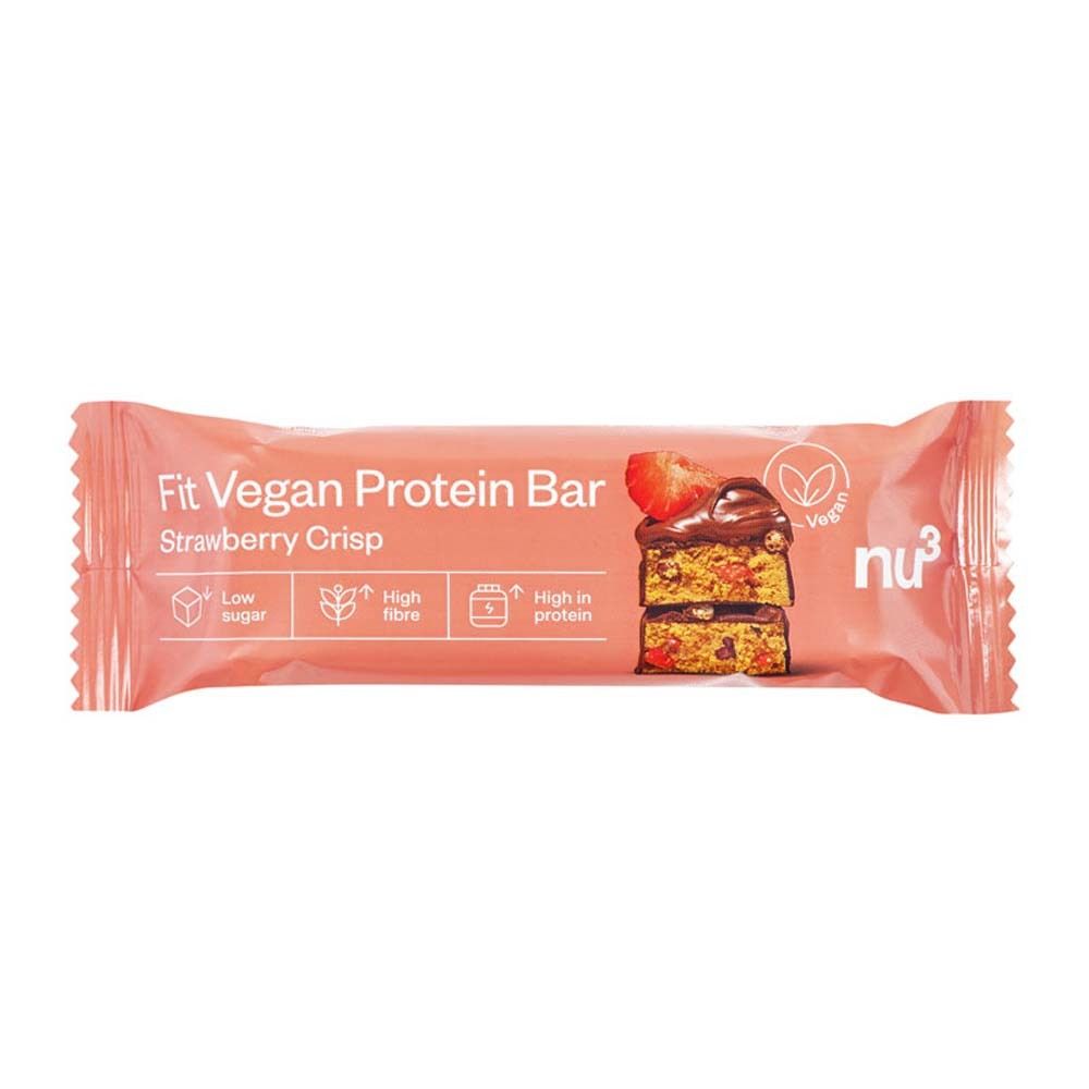 nu3 Fit Vegan Bar Strawberry Crisp